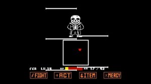 Undertale: Sans battle (Ps4) 4th try