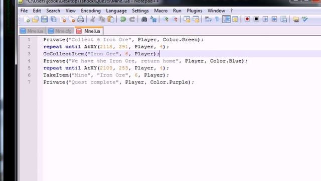 Terraria - Tshock - Quest Plugin - Script your own story line! смотреть онлайн