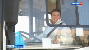 В Костроме появилась первая женщина-водитель автобуса
