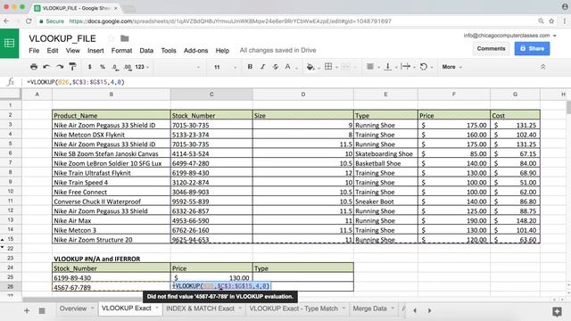 Google Sheets VLOOKUP Function Tutorial - INDEX & MATCH, QUERY - Part 1 смотреть онлайн