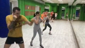 Бокс в фитнес-клубе "Спортив"