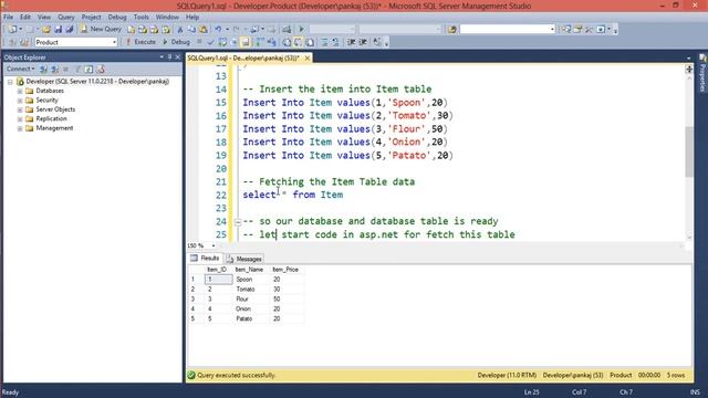 How To Fetch Data From Database And Using SqlConnection, SqlCommand, SqlDataReader