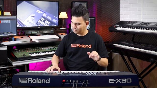 Lambada 2 - Roland E-X30 by Thyago Rybeiro смотреть онлайн