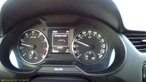 Прогрев мотора 1.4 TSI Шкода Октавия А7 с dsg