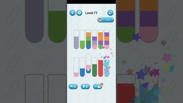 Block Gems: Block Puzzle Games - Water Sort - Level 77