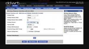 DD-WRT Client Mode Setup