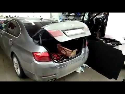 Электропривод на BMW 5 от ВИДЕОСИСТЕМ