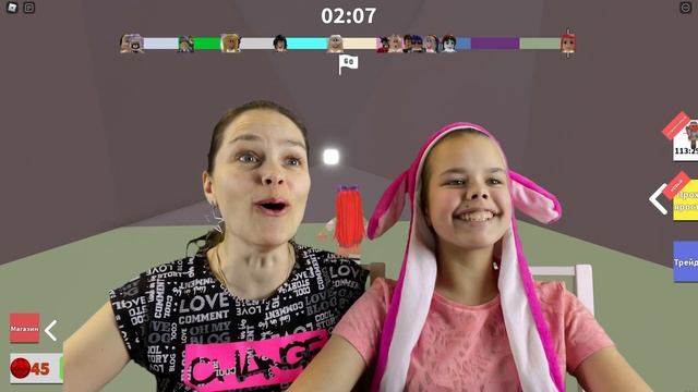 ЗАБЕГ на выживание! Новый челлендж в РОБЛОКС - умри или победи! Roblox Roll Call! смотреть онлайн