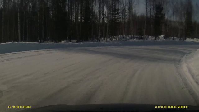 Развернуло поворот возле Улу-Юла смотреть онлайн