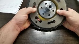 Фланец на к6а под вариатор 4т (конус)