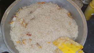 Рыбный плов с минтаем. Быстро, вкусно, необычно!!! Мужу понравилось! :-))