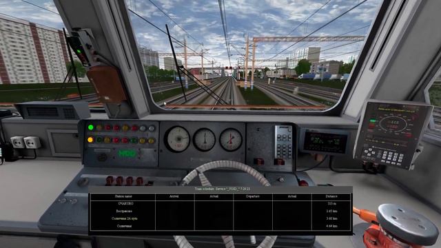 Российский Московский Аэроэкспресс ЭД4М-0091|Москва-Терминал|RTS