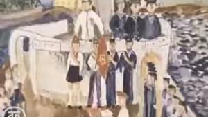 Шаинский. _Крейсер _Аврора_. Исполняет хор Ленинградского Дворца пионеров (1982).