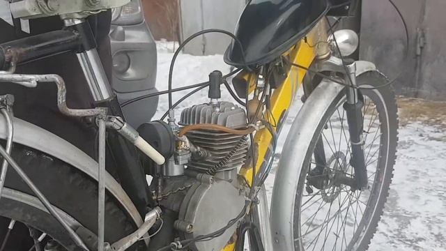 Мотовелосипед своими руками. Такого нет больше ни у кого!