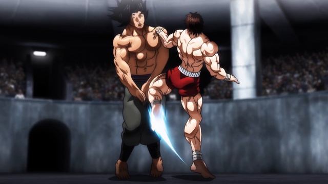 Baki Hanma VS Kaku Shunsei twixtor 4k60fps смотреть онлайн