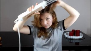 Укладка пористых волос_Легкая укладка на стрижку КАСКАД в домашних условия_Estilo de cabello poroso