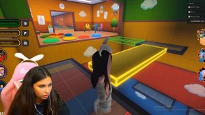 ? КОМАНДНЫЙ ПОБЕГ из ДЕТСКОГО САДА БАРРИ ? Спасаем КОТЁНКА ЛАЙК ROBLOX С МАМОЙ РОБЛОКС