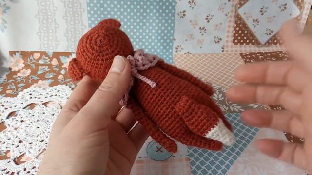 Игрушка Лиса в винтажном стиле смотреть онлайн