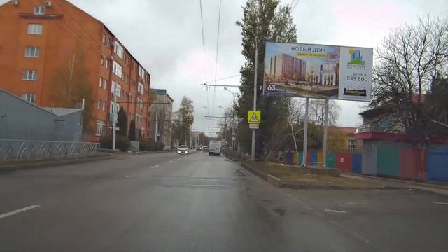 Поездка на Центральный автовокзал Ставрополя. Киринский мост и город в ноябре. смотреть онлайн