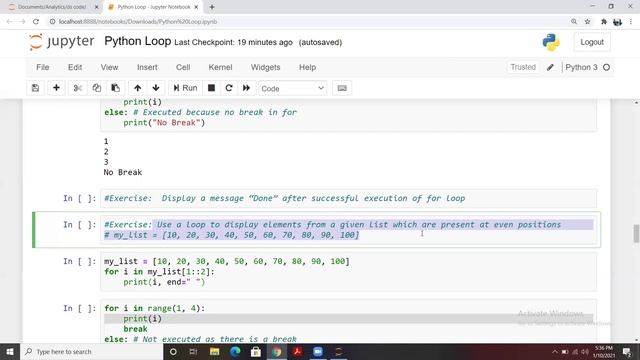 Class 12- Python Loops I For Loop | While Loop | Loop For Programming