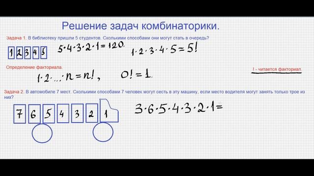 Комбинаторика