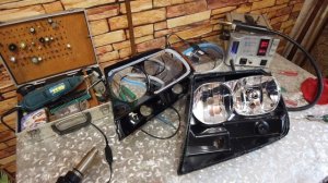 Ремонтируем фары своими руками #ремонт фар