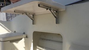 ⛵ Складной столик в лодку, катер или яхту