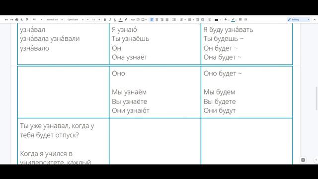 Practice the verbs Знать, узнавать / узнать. Impf/Pf. Conjugation. Examples. смотреть онлайн
