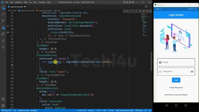 Flutter firebase crash course - Flutter firebase crud operations in hindi 2023