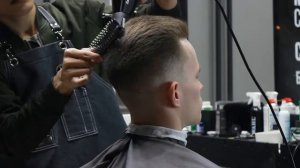 Урок для парикмахеров/Самая продаваемая мужская стрижка ка короткие волосы/Стрижка ножницами
