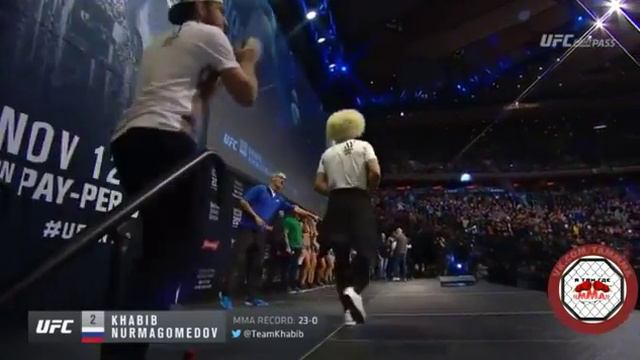 Хабиб Нурмагомедов vs Майкл Джохсон.ВЗВЕШИВАНИЕ смотреть онлайн