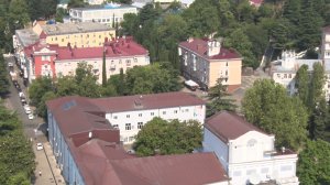 В Туапсе начался ремонт кровли городского Дворца культуры