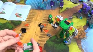 Лего Нексо Найтс 2017 Боевые доспехи Аарона (70364) и комбо Nexo сила Обзор LEGO Nexo Knights 2017