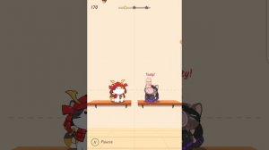 Моё первое видео на этом канале игра  называется Duet cats