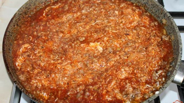 Лазанья болоньезе с сыром Дор Блю
