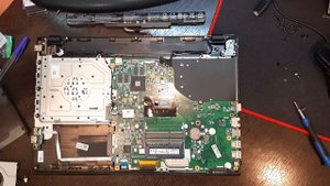 Чистка, замена hdd acer ex2511g