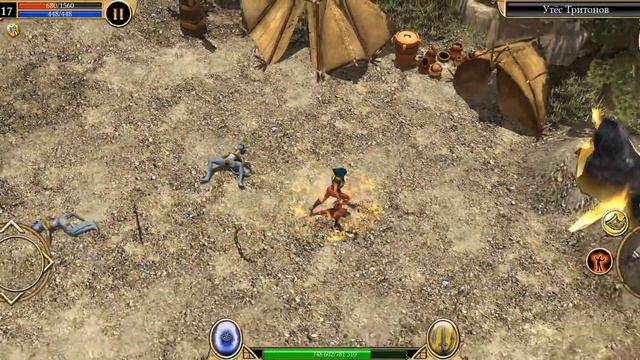 [Titan Quest, Conqueror] Act I - The Undead Tyrant (Village of Herakleion) смотреть онлайн