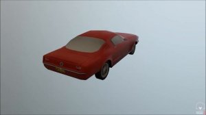 1960s Ford Mustang (3D Model) (Version 2)