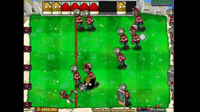 PvZ Mod of Reeclipsed Edition - Smart Dungeon Bowling Mania смотреть онлайн