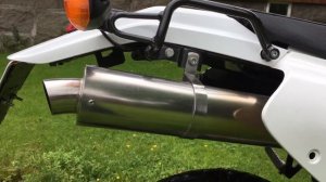 Suzuki DR 650 SE -98 Cold engine