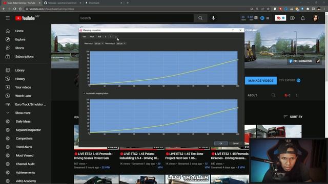 NEW! How to Setup FREE Face / Head Tracker in ETS2 and ATS using New Version Open Track смотреть онлайн