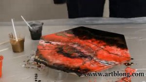 Жидкое стекло как создать картину