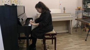 Инесса Резникова, 13 лет. Н.Мордасов «Движение»