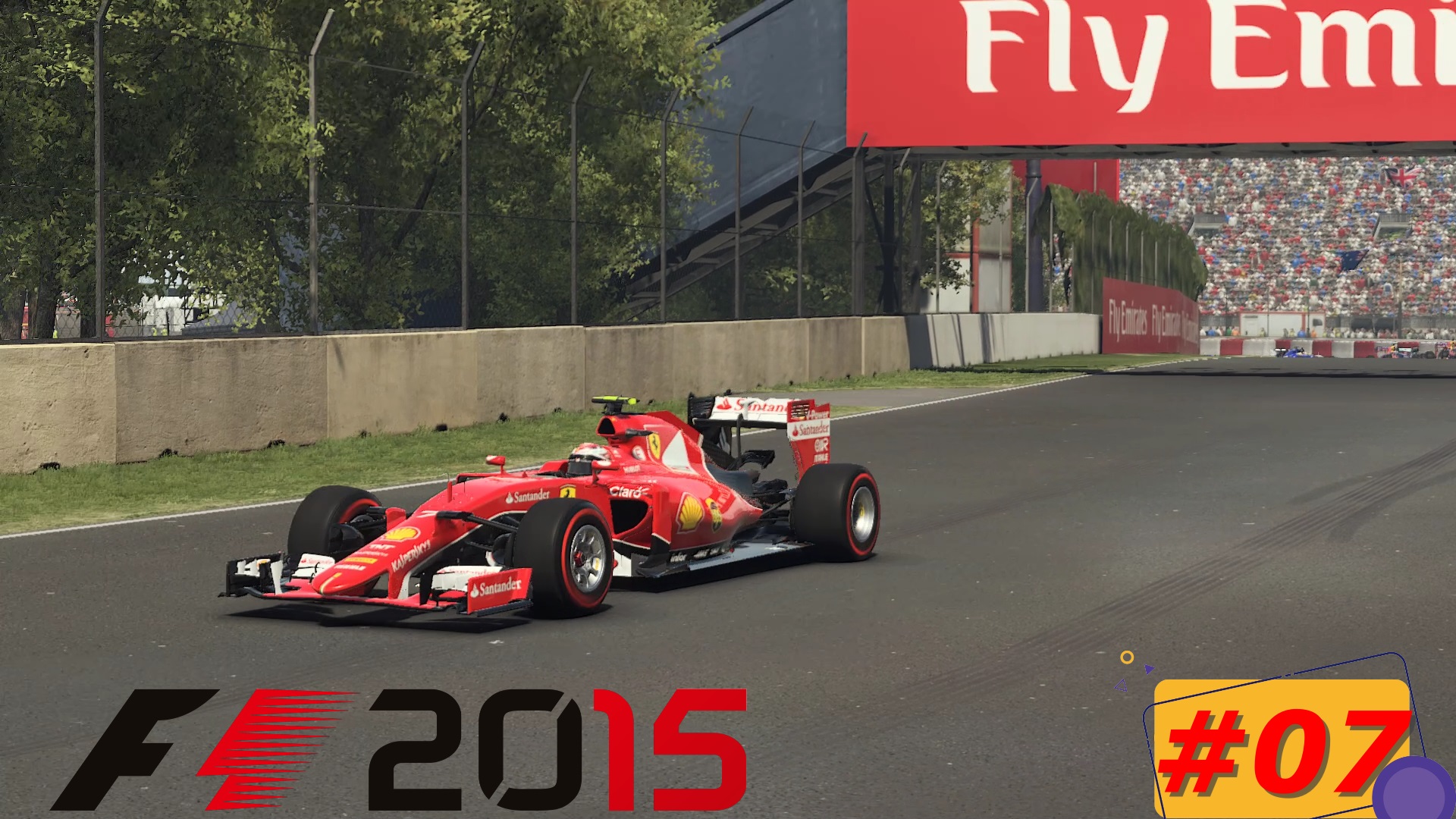 Scuderia Ferrari - #07 Circuit Gilles Villeneuve | F1 2015 | Logitech G29