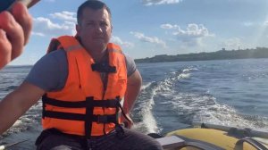Yamaha F15,DFX 5. Выезд на воду, поверка моторов в бою!