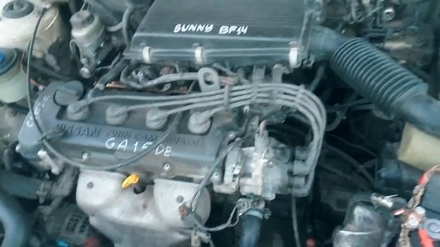 Помогите понять в чем проблема! Глохнет двигатель Nissan Sunny FB14 (GA15DE). смотреть онлайн