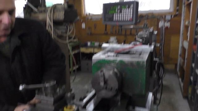 Электронные линейки на токарный станок ИЖ 1И611П. Установка, настройка работы по диаметру смотреть онлайн
