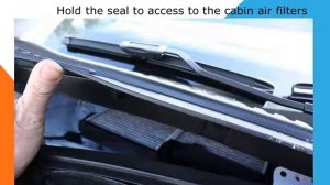 How to replace the cabin air filter in a Citroen DS3