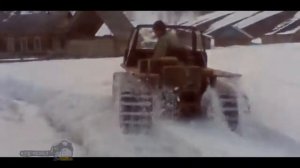 Вездеход своими руками . Гусеничная самоделка .