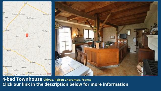 4-bed Townhouse for Sale in Chives, Poitou Charentes, France on frenchlife.biz смотреть онлайн